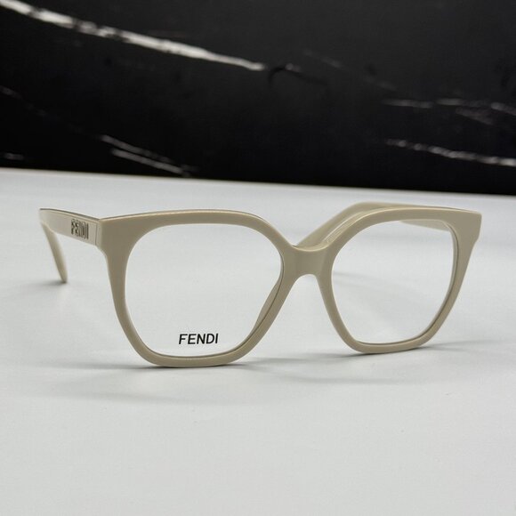 NEW FENDI FE50087I 057 EYEGLASSES WHITE WOMEN EYEWEAR - Picture 5 of 10